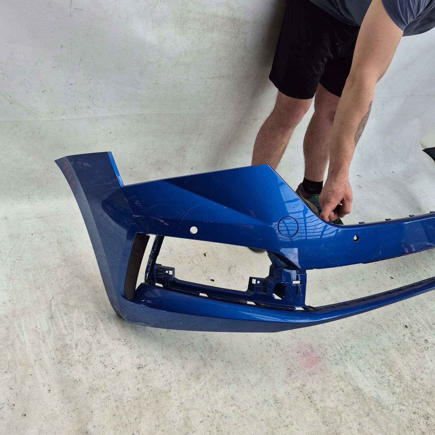 SKODA SCALA 19-23 bumper front front PDC