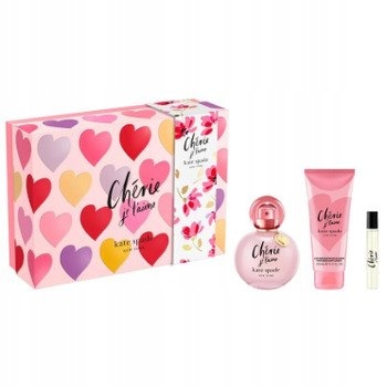 Kate Spade Chérie Je T ́Aime Dárková sada Edp 100 ml, miniaturka Edp 7,5 ml