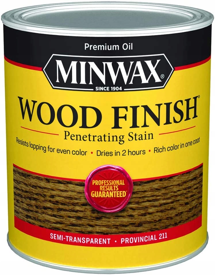 Bejca olejna do drewna szybkoschnąca Minwax Wood Finish 946ml Jasny Dąb