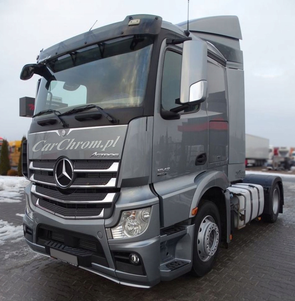 GRILL CHROM LISTWY MERCEDES ACTROS MP4 1842 NISKA Producent części Inny