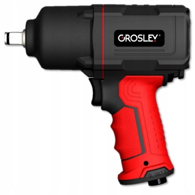 Klucz pneumatyczny udarowy 1/2'' 2000 Nm GROSLEY Prędkość obrotowa 7000 obr./min