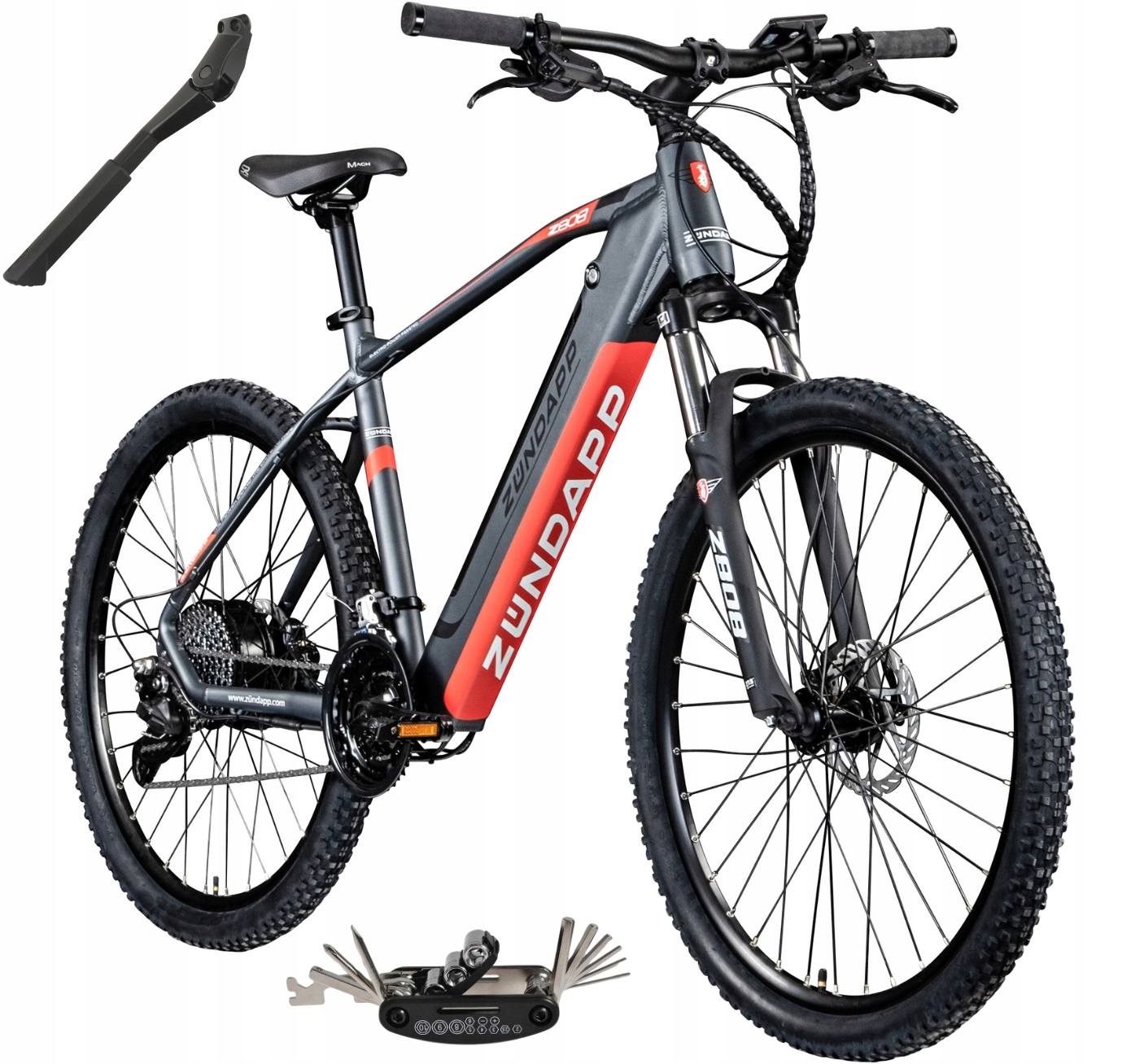 Rower Elektryczny Górski Mtb Męski Damski 27,5 504Wh Hydraulika Shimano