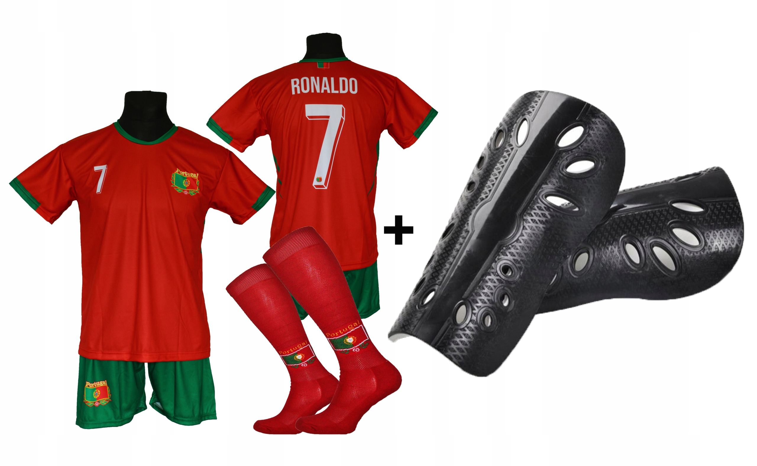 Ronaldo komplet strój piłkarski Mś Portugalia ME24 140