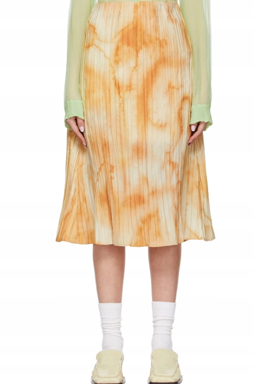 Sukně midi Holzweiler Yellow Care L