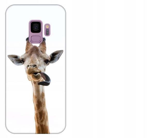

Etui pokrowiec Samsung Galaxy S9 Żyrafa smieszne z
