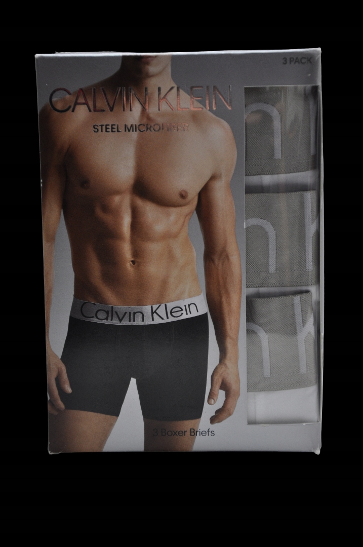 Calvin Klein Pánské Boxerky 3 Pack Originál 000NB1656O 100 R XL
