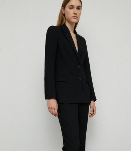 WAREHOUSE MARYNARKA BEŻOWA DLA NISKICH 38 YFI