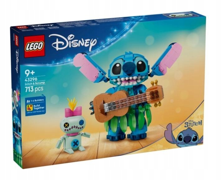 Lego(r) Disney 43296 Stitch a Strupka