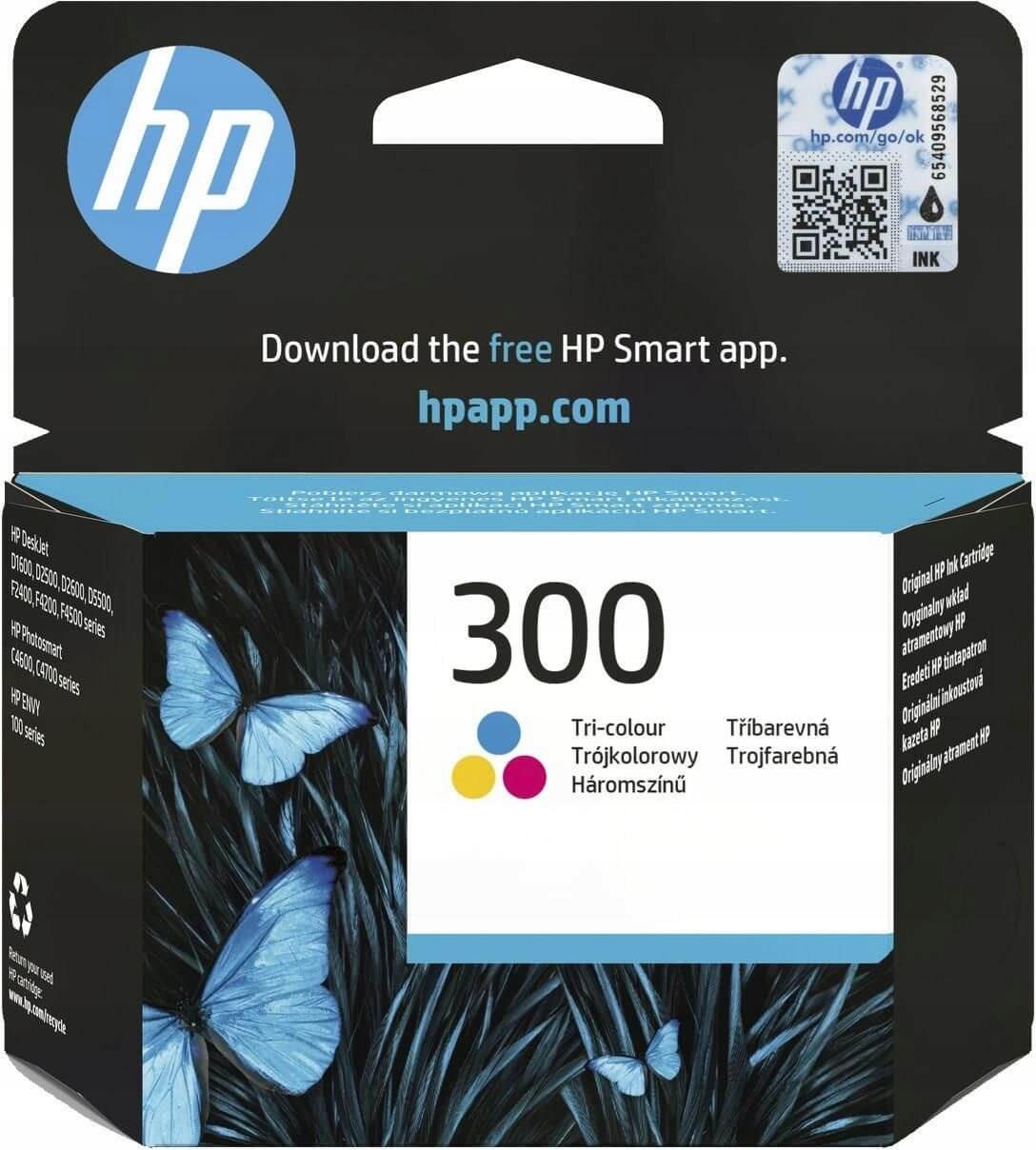 Inkoust Hp 300 CC643EE 4 ml Cmy Originál D5560 F2488