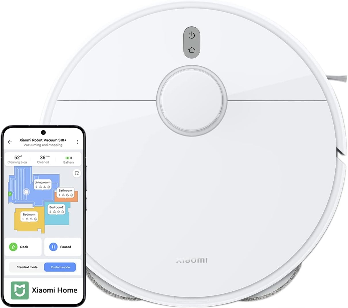 ROBOT SPRZATAJĄCY AUTOMATYCZNY XIAOMI ROBOT VACUUM S10+ MOPOWANIE