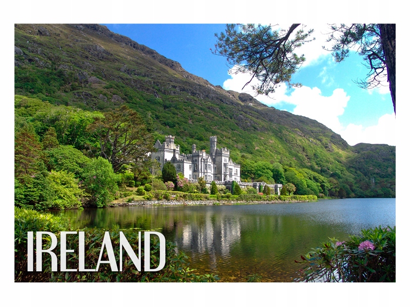 

Irlandia Zamek Krajobraz Magnes na lodówkę