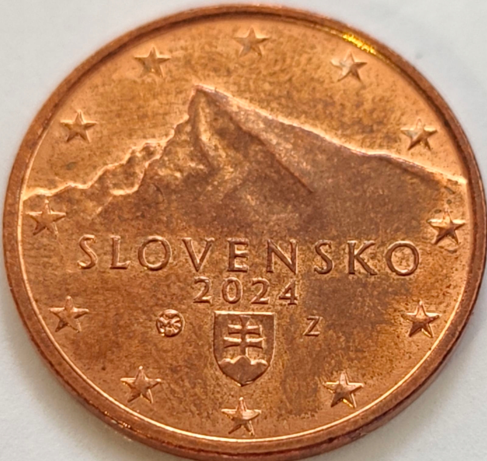 4459 - Słowacja 5 eurocentów, 2024