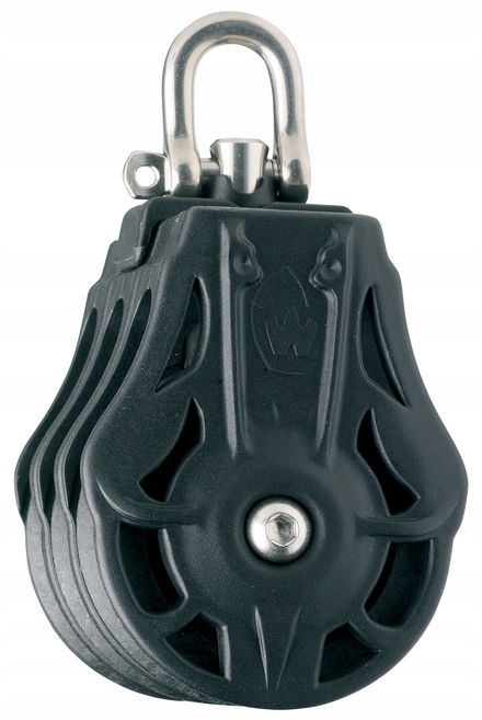 BLOK POTRÓJNY ŁOŻ LINA 12 MM