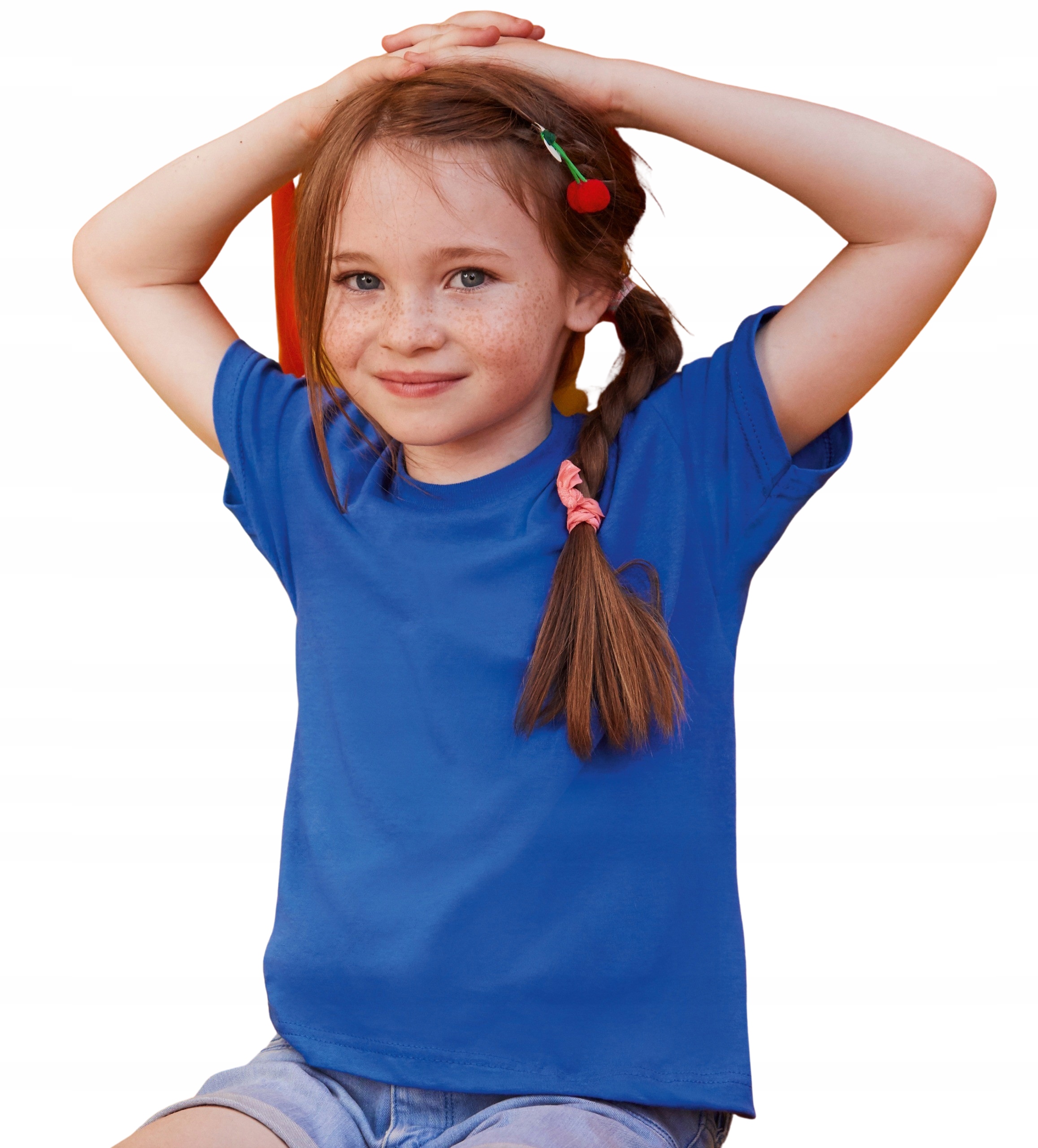 

T-shirt Koszulka Dziewczęca Fruit Niebieska R 128