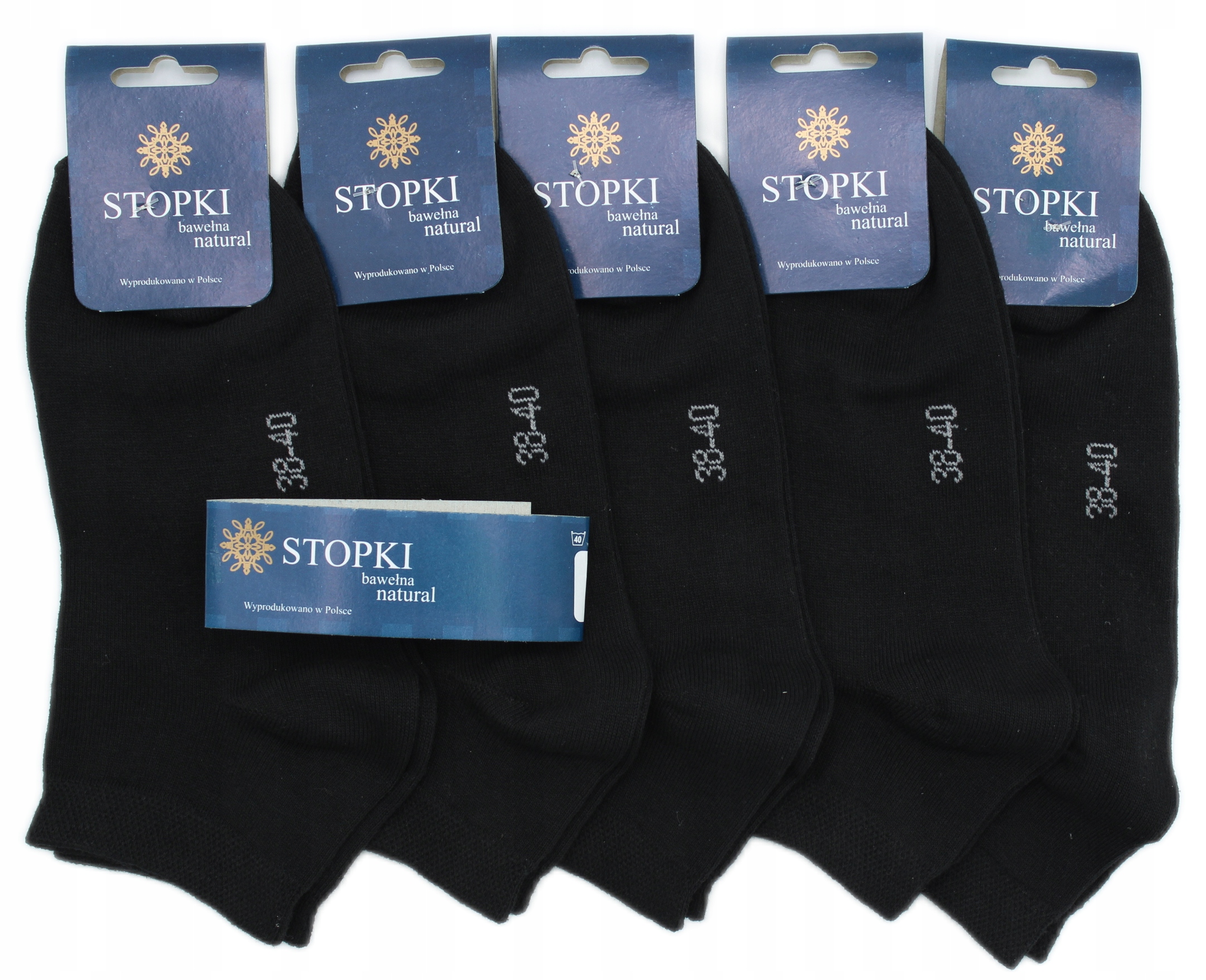 

5X Skarpety Stopki Bawełniane Polskie 38-40