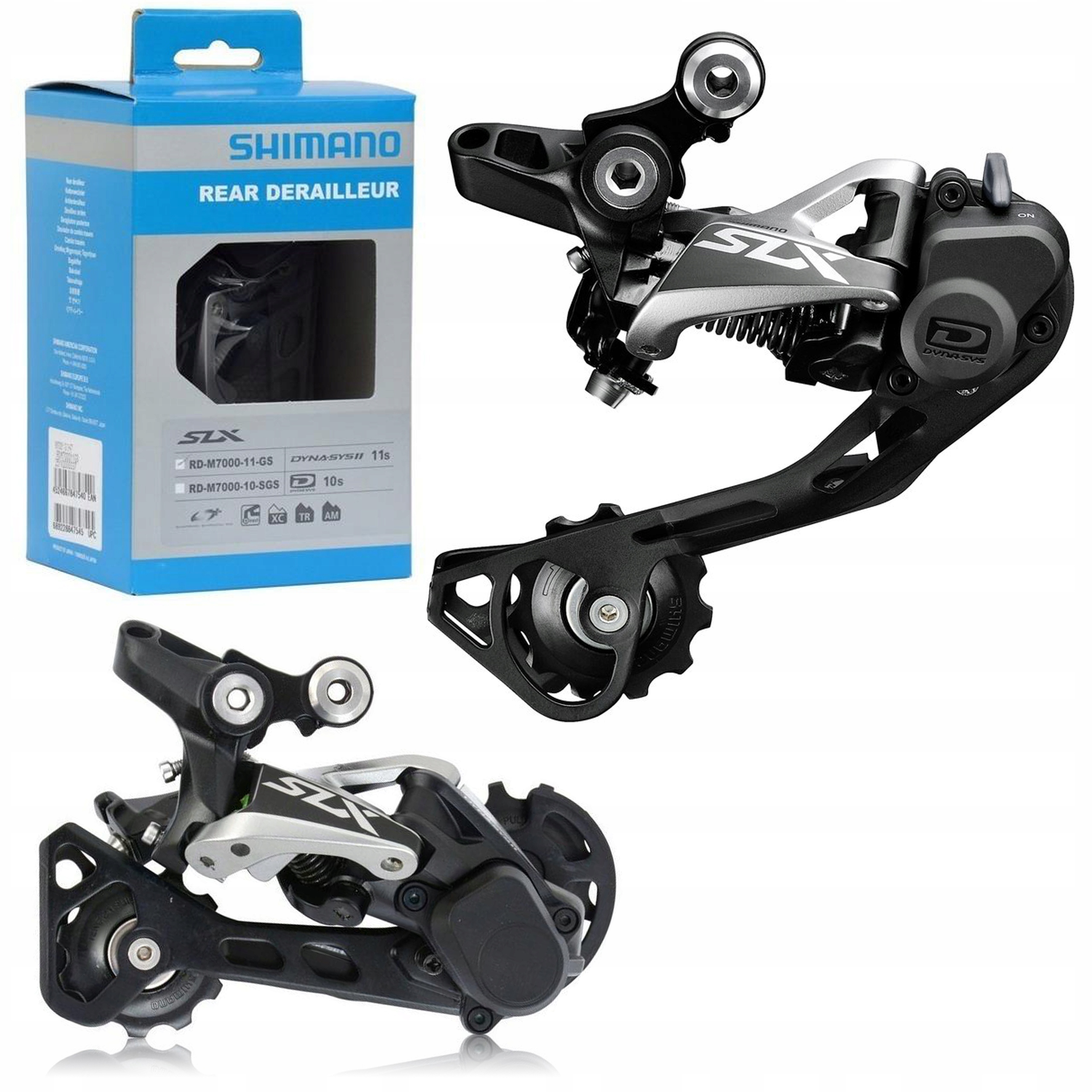 Przerzutka tylna Shimano Slx RD-M7000-11-GS 11 rzędowa średni wózek Pudełko
