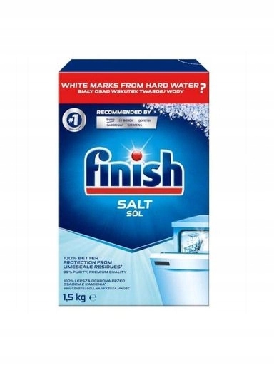 5x Finish Sůl do myčky nádobí Regular 1,5 kg