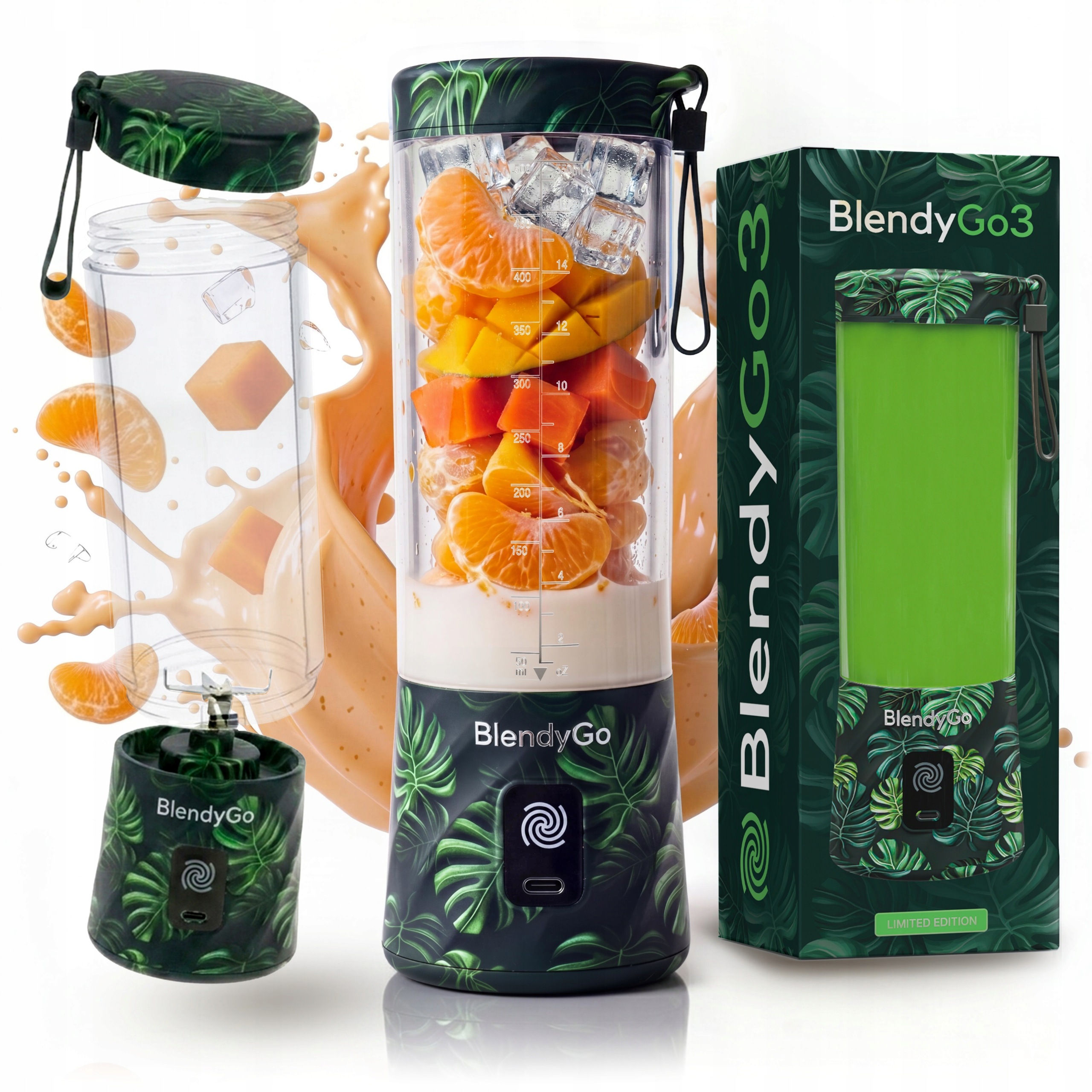 Originální mixér BlendyGo 3 Bezdrátový Usb Blender nové generace