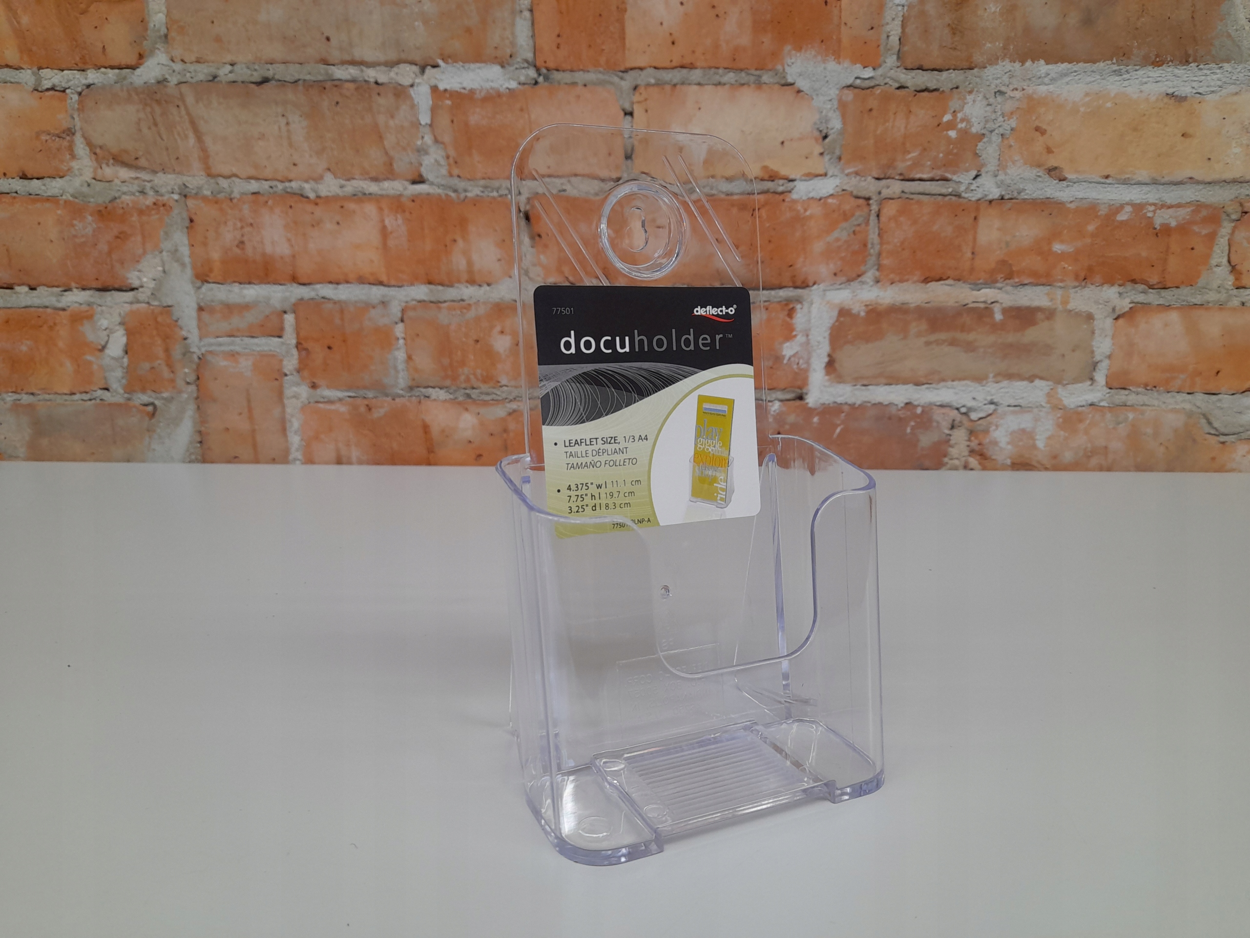 Kieszeń wisząca, podajnik na ulotki 1/3 A4 N86