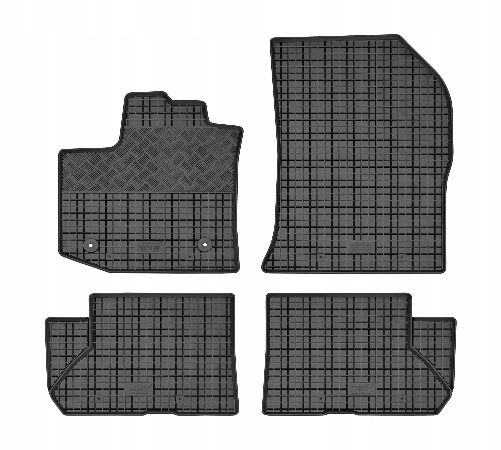 Dywaniki i mata do Dacia Dokker 5 miejsc 2012-2021 Stan opakowania oryginalne