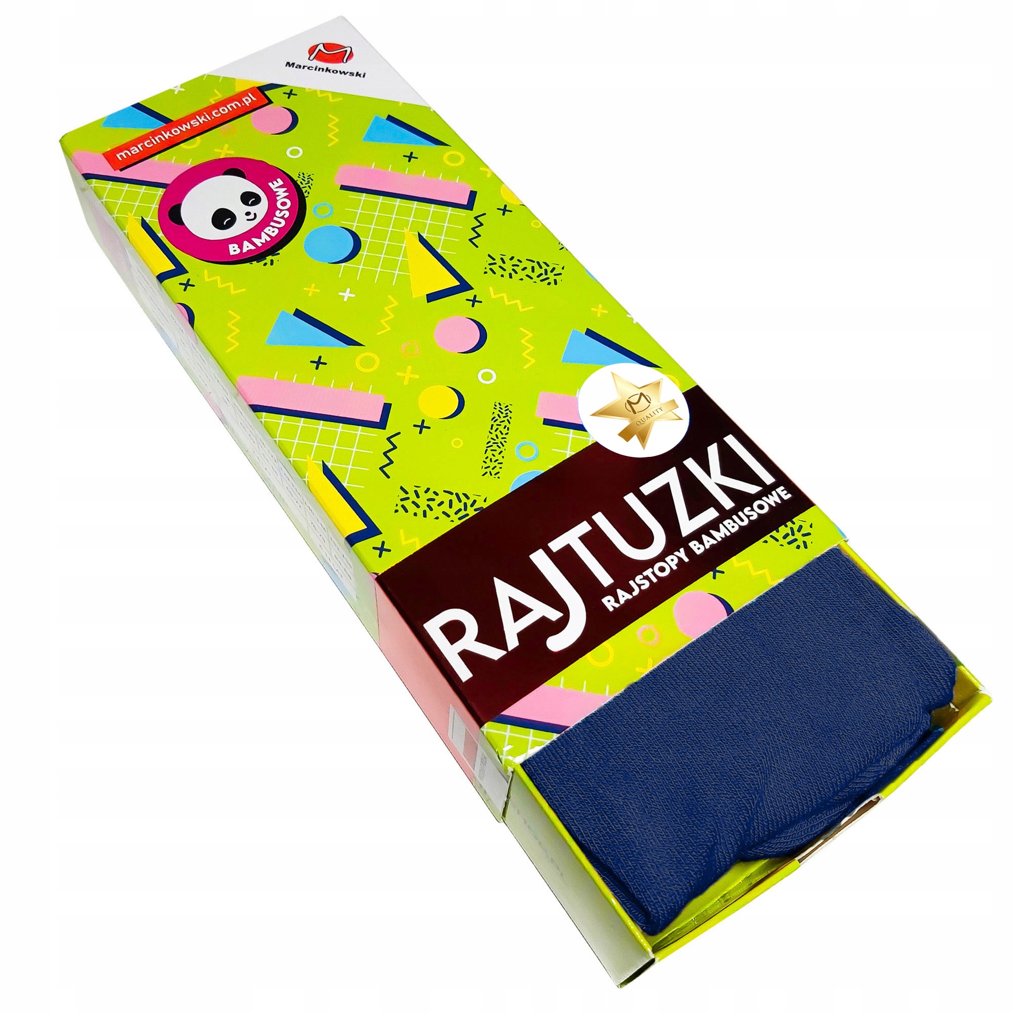 

Rajtuzy Dziecięce Bambusowe Gładkie 104/110