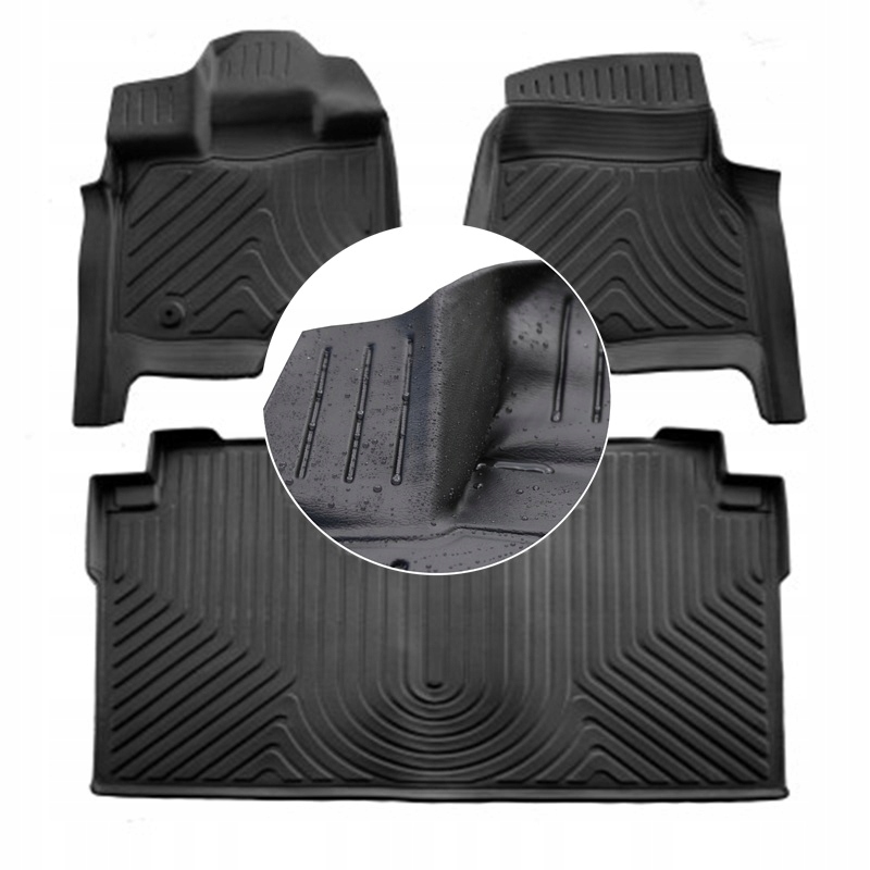 Gumové stěrače Ford F-150 Crew Cab 2014-2021 Korytka Ud