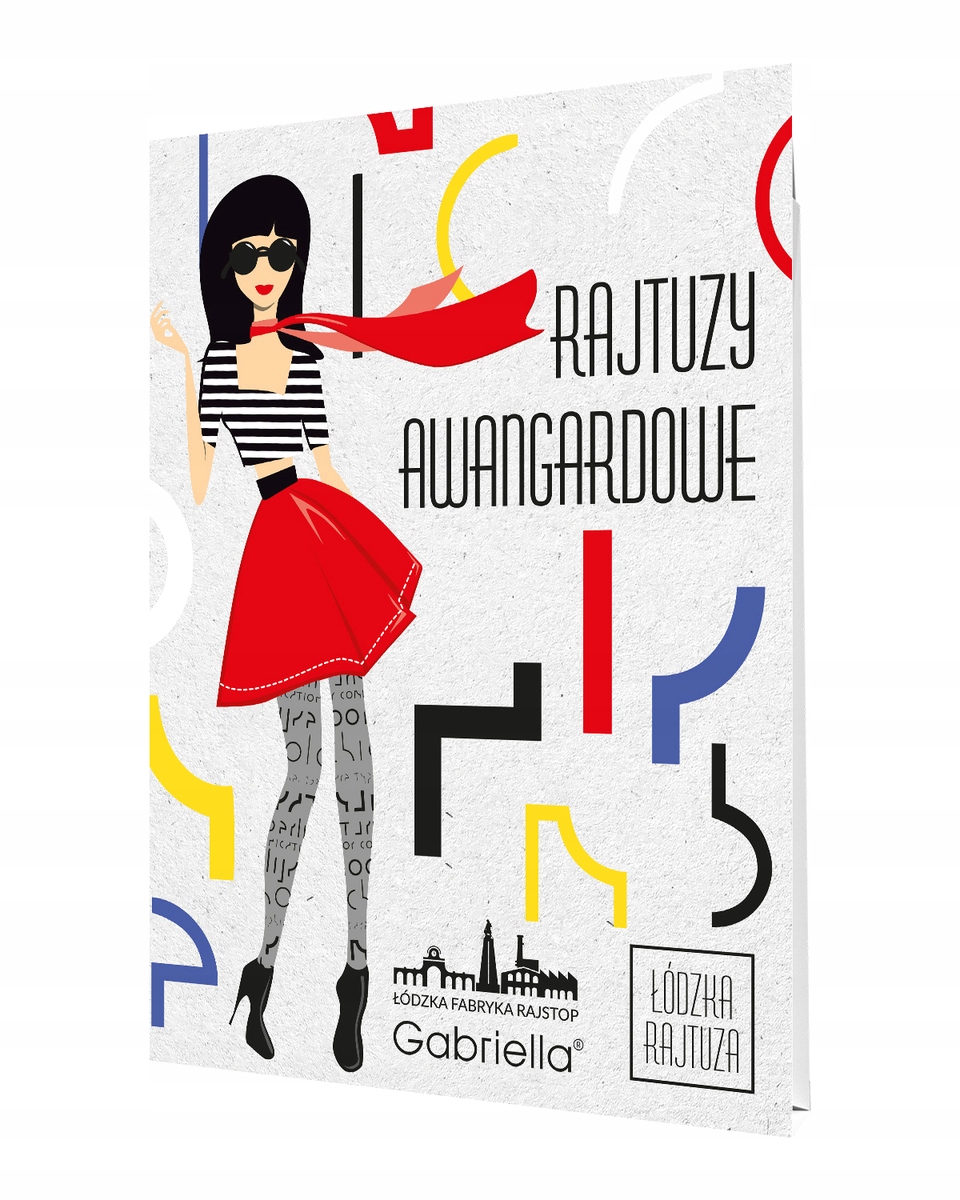 

Gabriella rajstopy Rajtuzy Awangardowe Nero 2