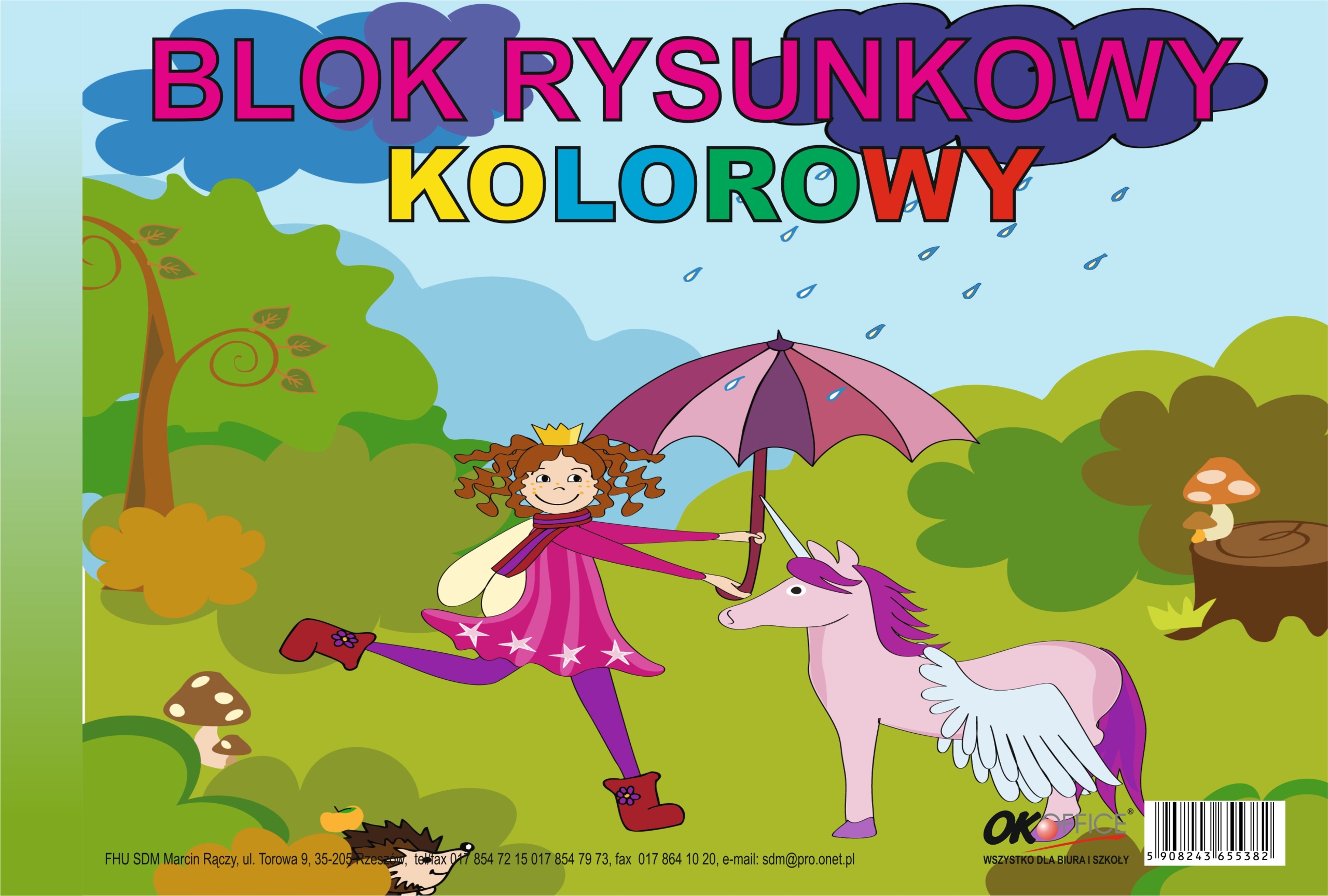 Blok Rysunkowy A4 Kolor Marka inna