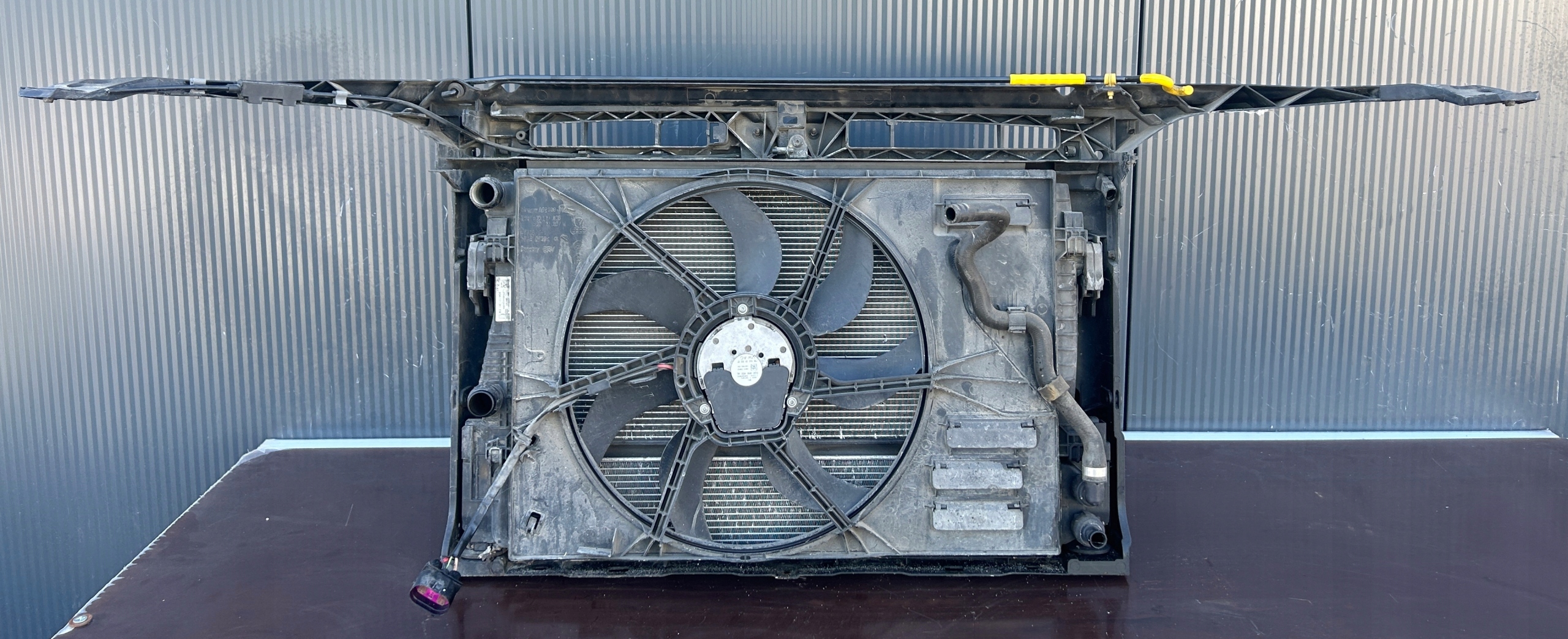 support panel for radiators radiator fan SKODA OCTAVIA III 12- 1.6 TDI