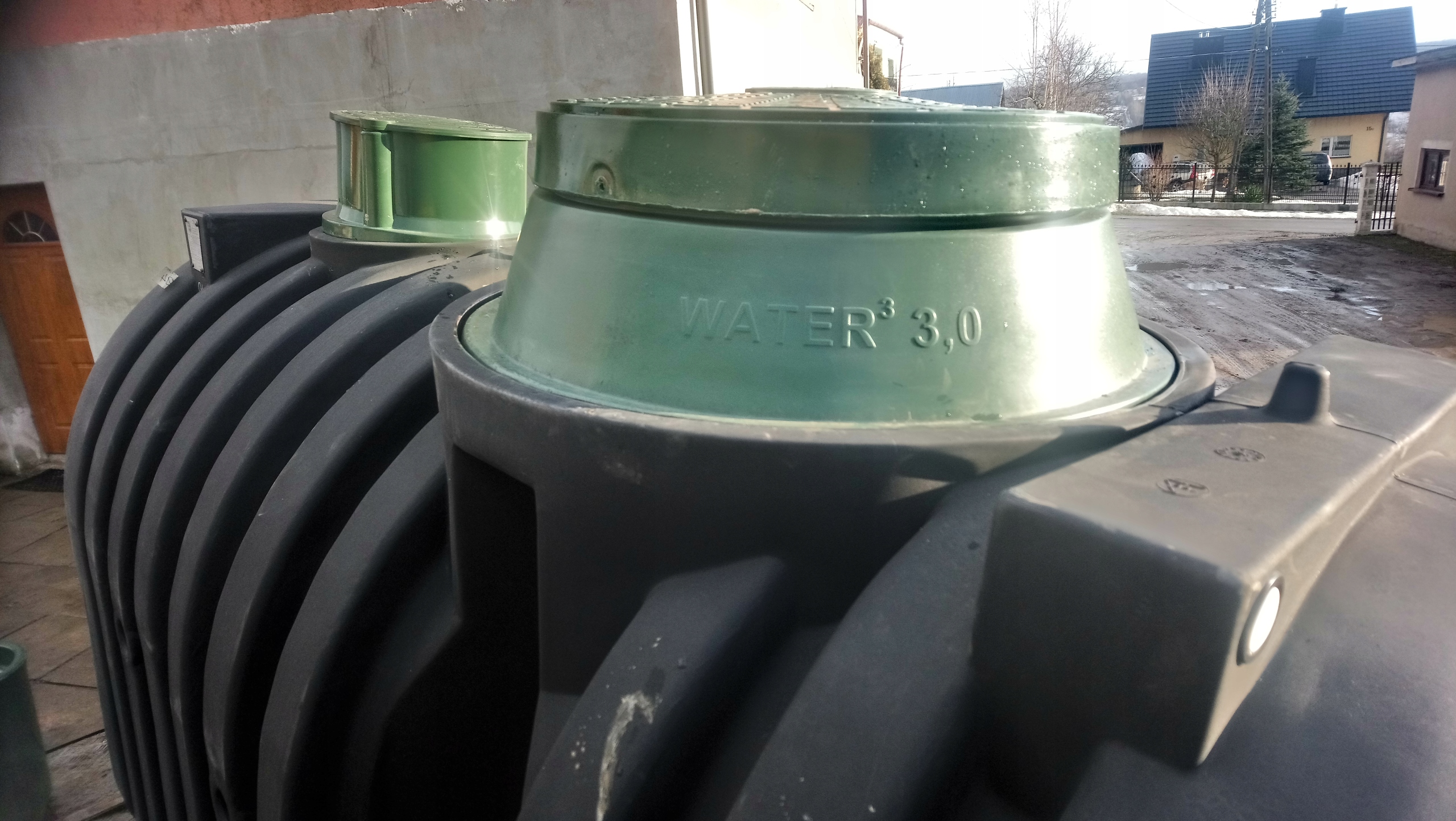 ZBIORNIK 3000L osadnik gnilny oczyszczalnia szambo Rodzaj szamba plastikowe