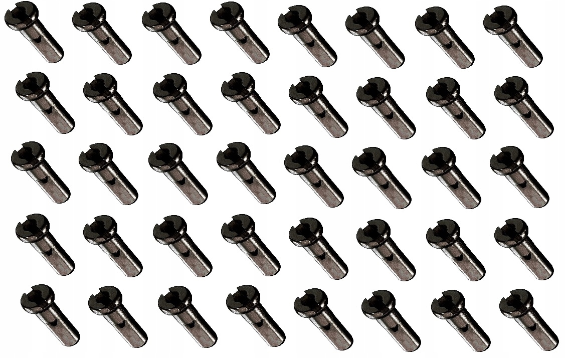 Nyple Cyklistický paprsek Mosaz Aero 14g 4.0mm 16mm Černý Mach1 40 Kusů