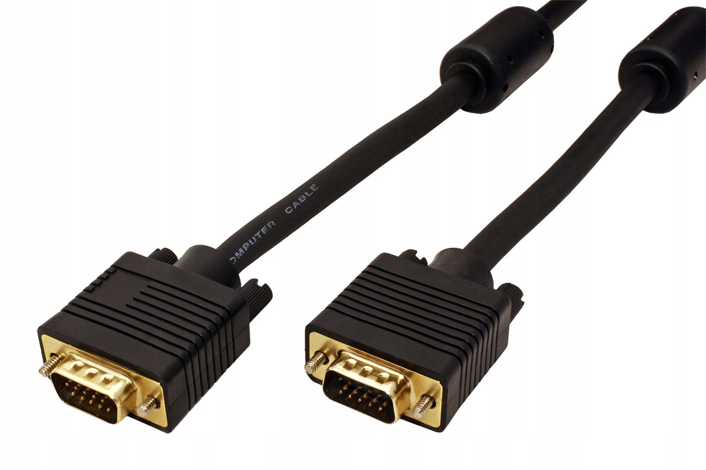 Goobay Hq Vga kabel MD15HD-MD15HD, s ferity, DDC2, 15m, zlacené konektory