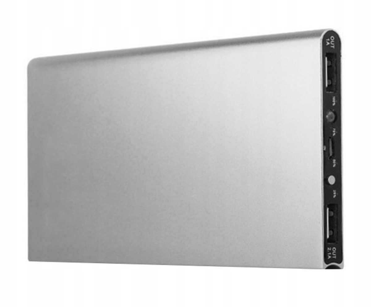 POWERBANK POWER BANK POJEMNY ŁADOWARKA 20000mAh USB MICRO-USB + LED US13B