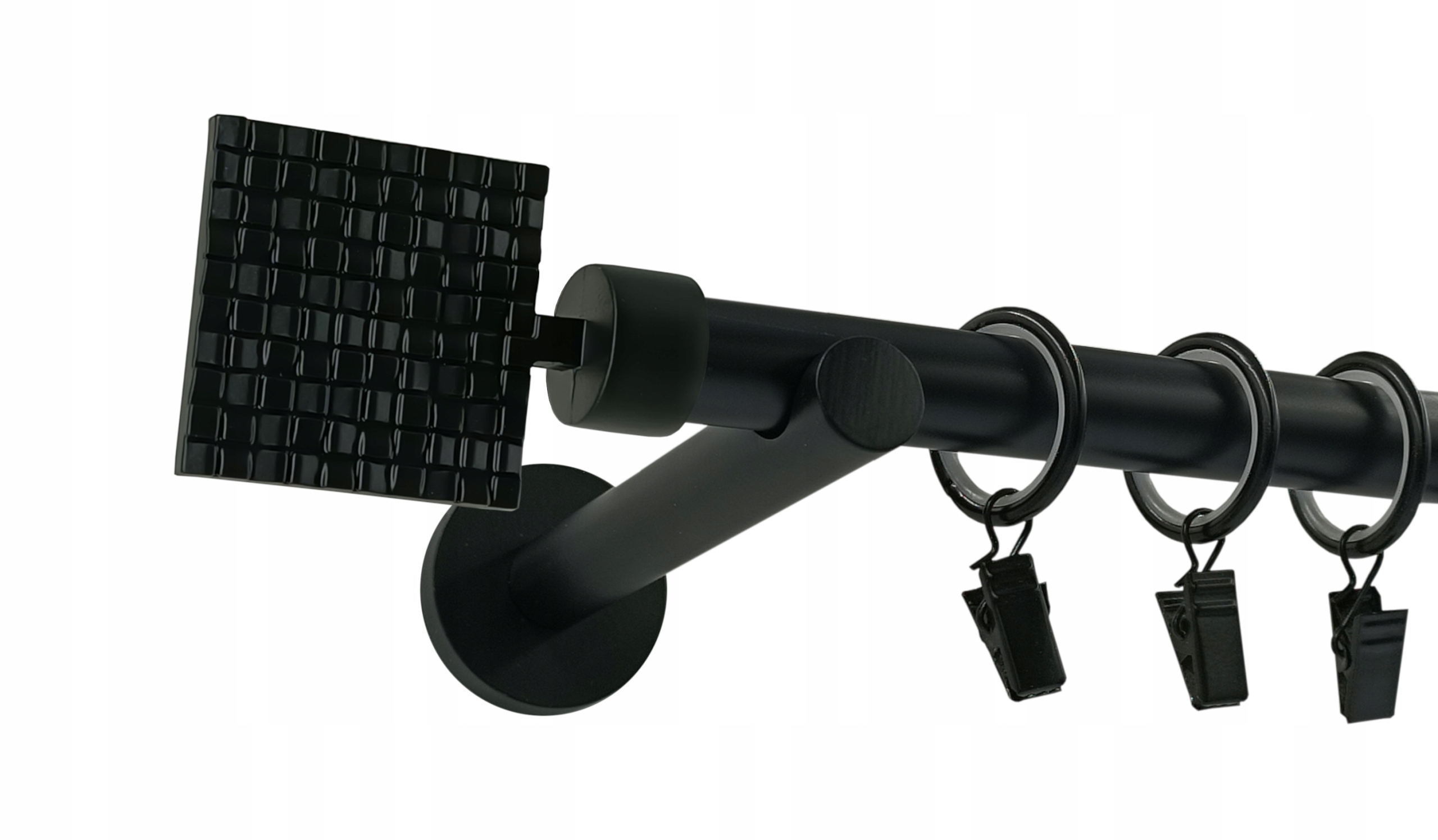 Garnýž Kov 19 mm Černý Moderní 300 cm Prima