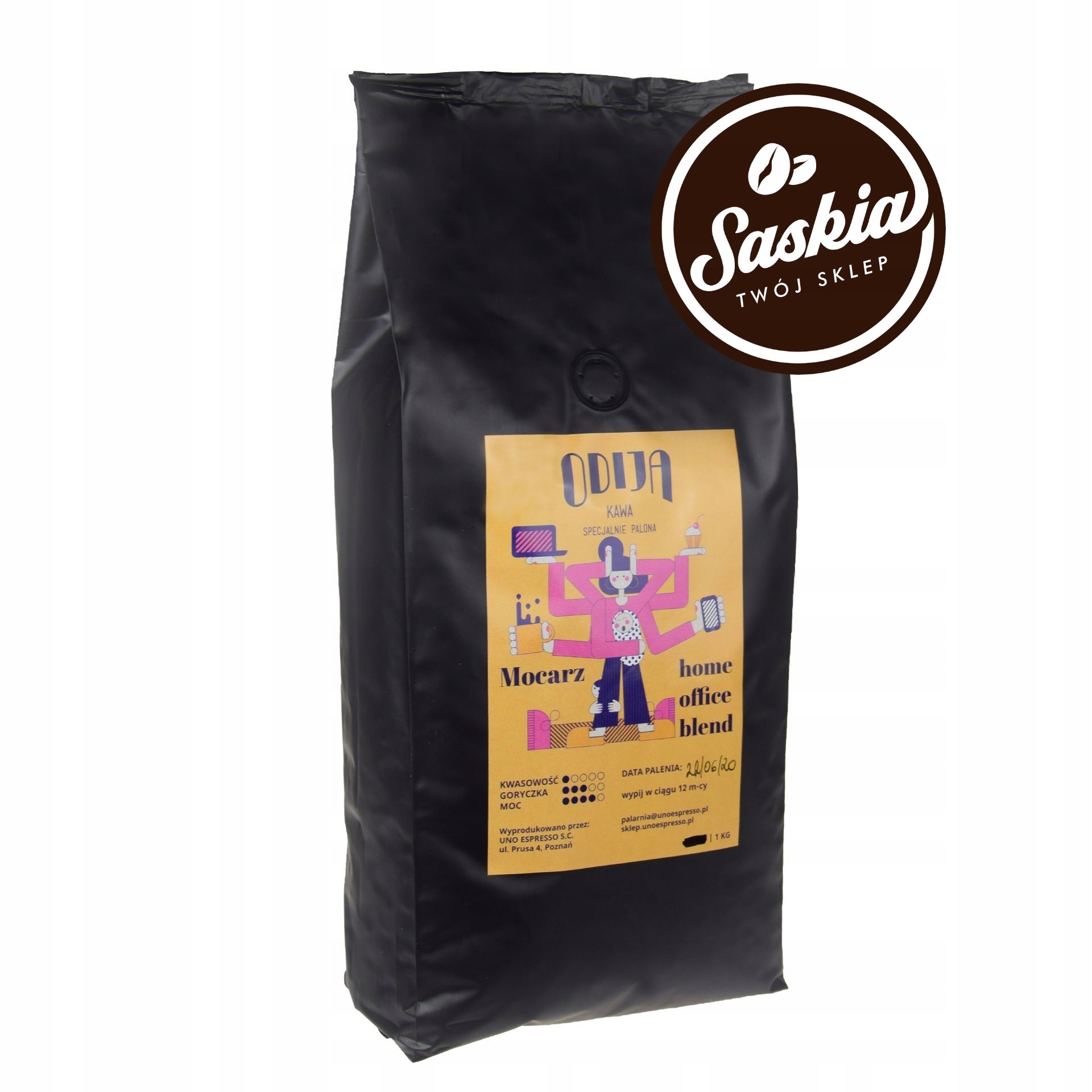 Káva Mocarz 1 kg Odija do kávovaru