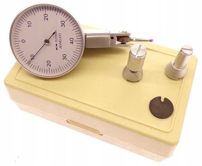 DIATEST CZUJNIK ZEGAROWY UCHYLNY 0,8MM 0,01MM 40MM Marka Ruby