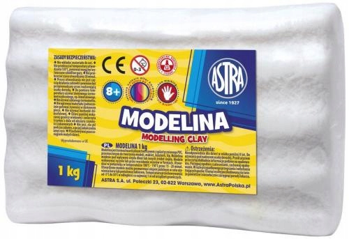 

Modelina termoutwardzalna Astra 1kg biała