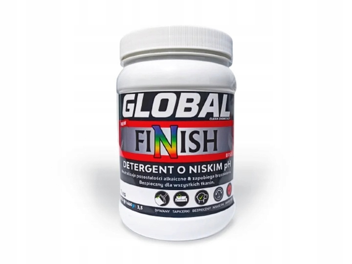 

Global Clean ekstrakcja niskie pH – Finish B110