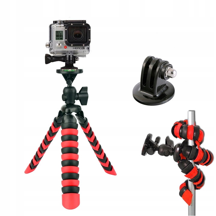 

Statyw Elastyczny Giętki Z Poziomicą Do Gopro Sj
