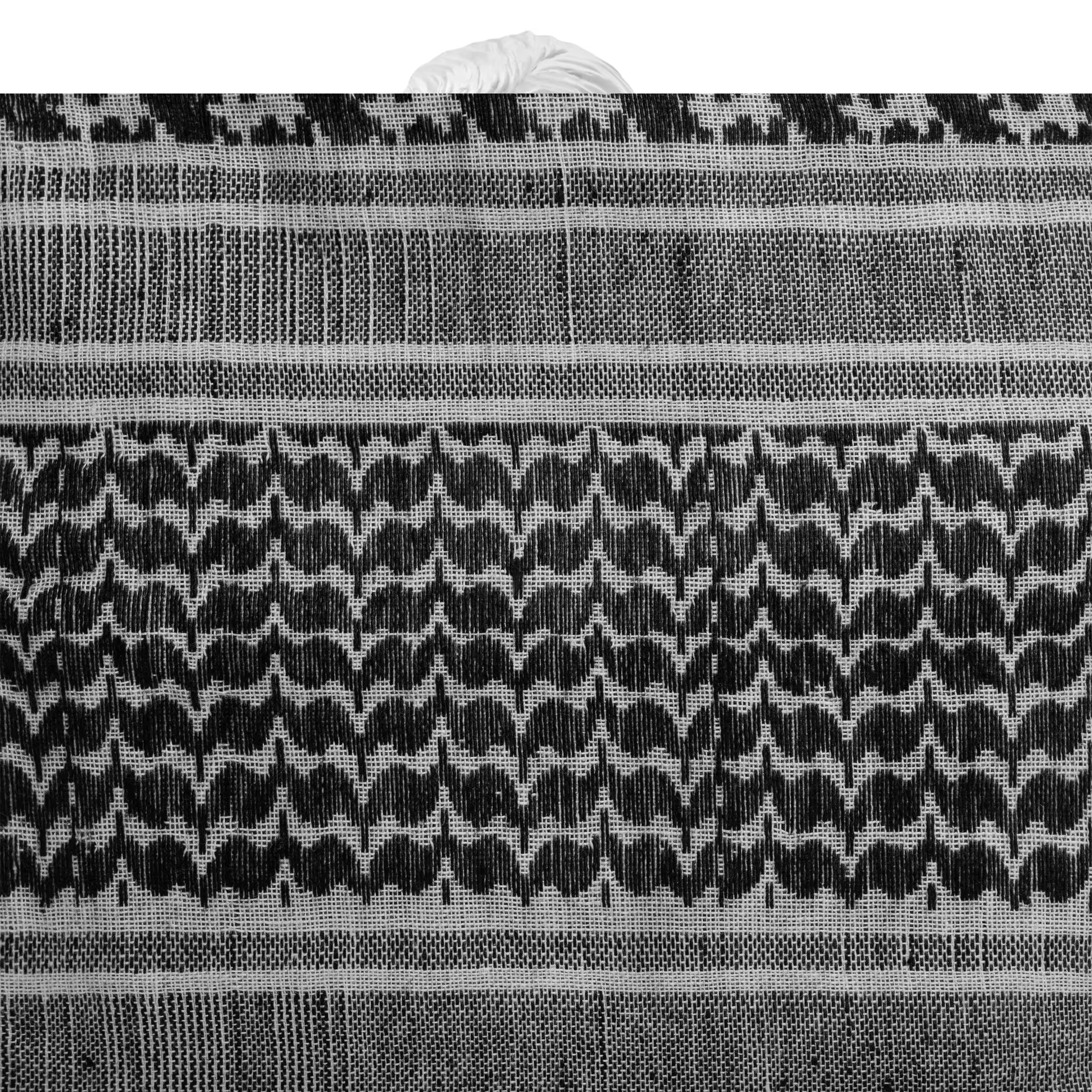 Arafatka chusta ochronna Texar White Długość 1 cm