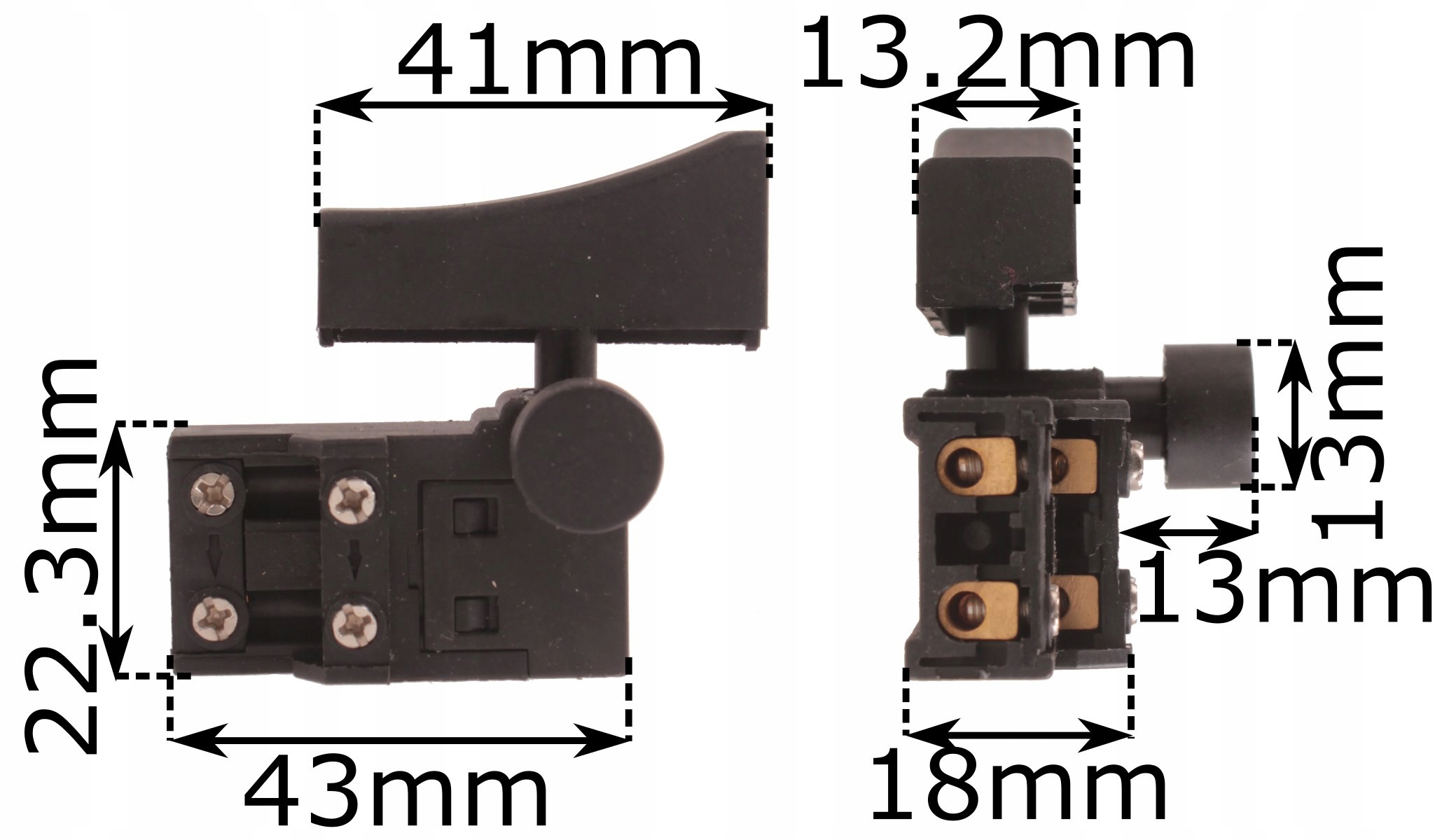 Wyłącznik do młotowiertarki Rodzaj włącznik