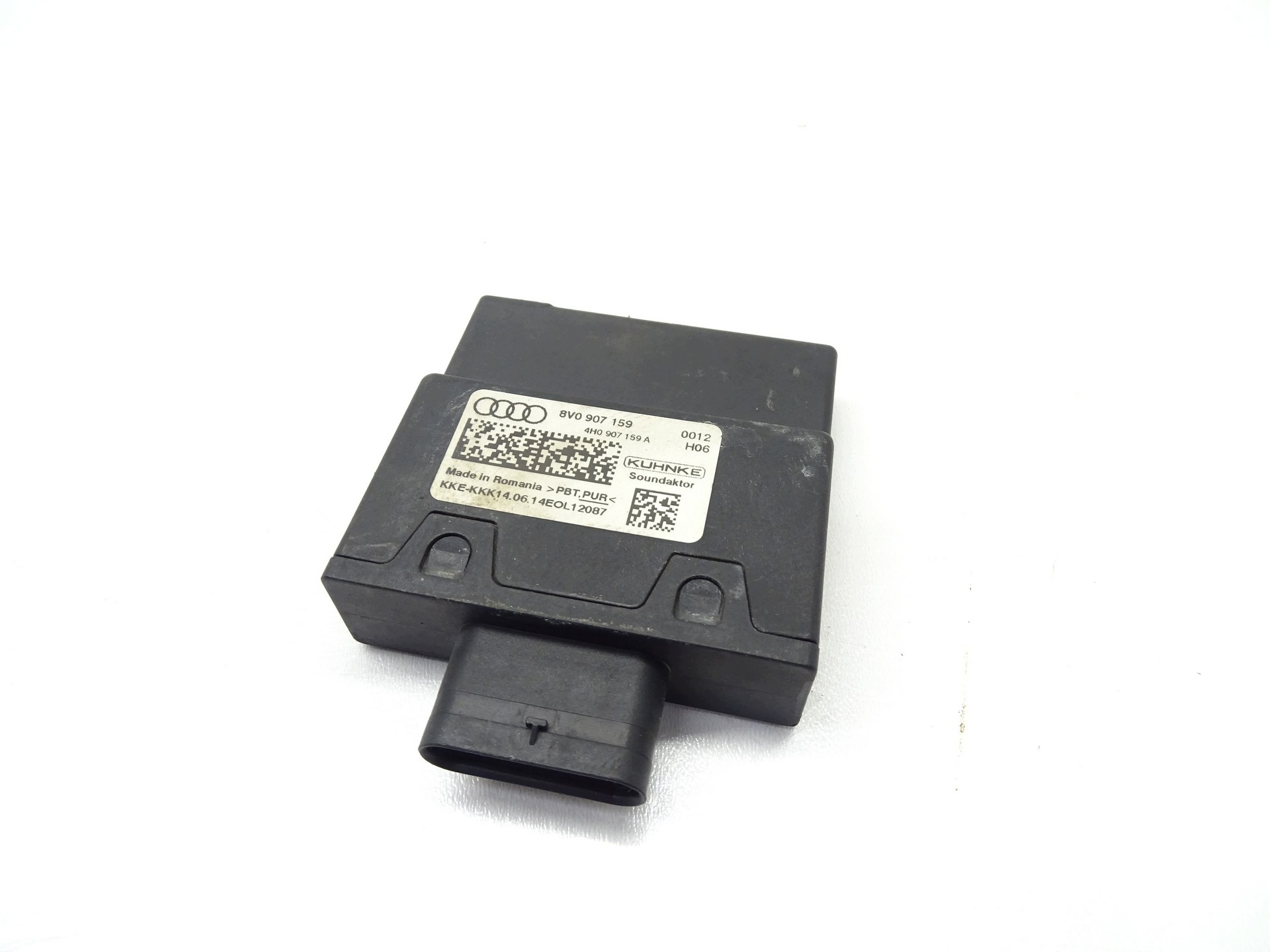 module control unit DZWIEKU AUDI S3 8V 4H0907159A 8V0907159