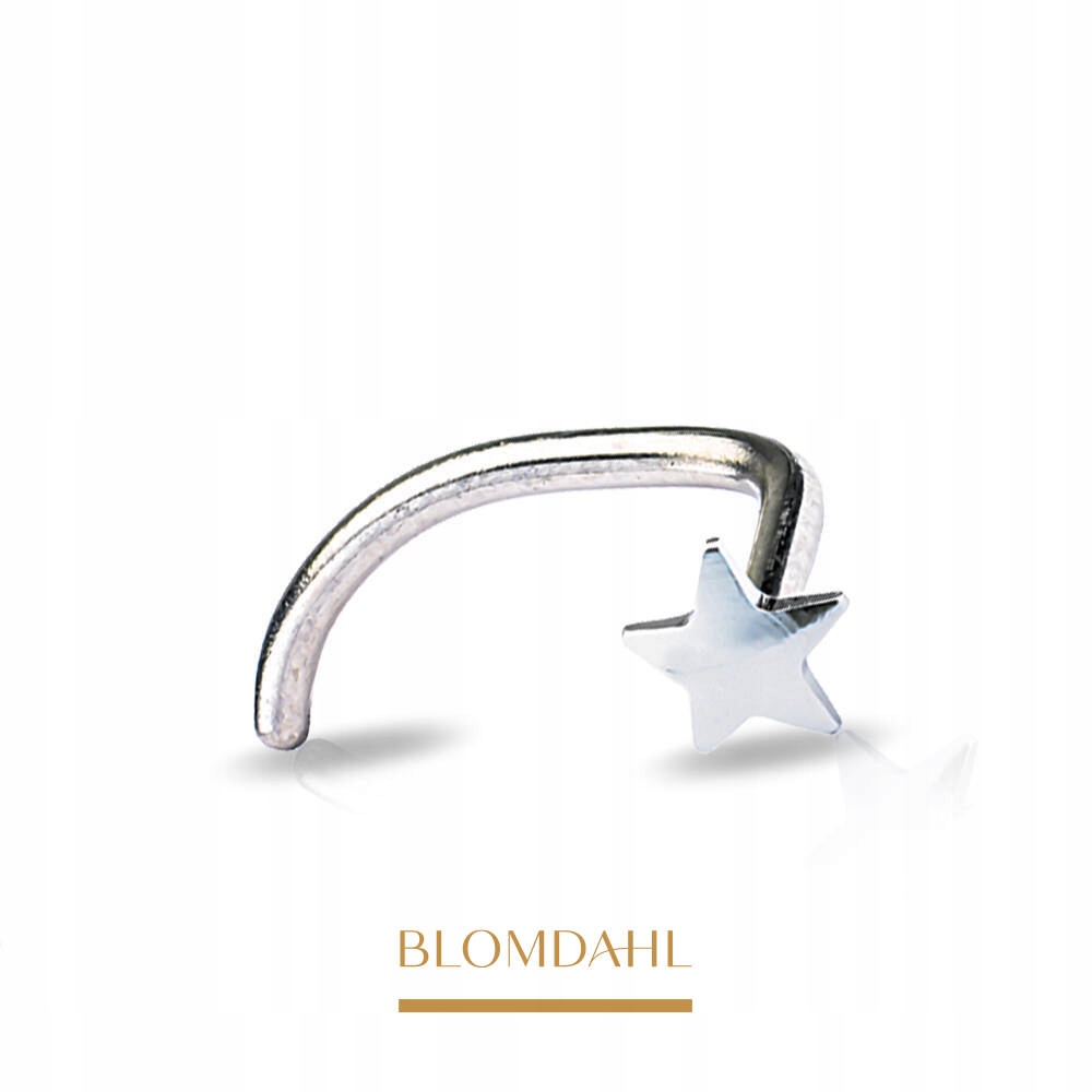 Blomdahl Hypoalergenní Náušnice Do Nosu Star 3 mm