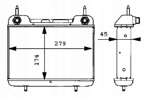CHŁODNICA OLEJU HELLA +GRATISY Producent części Hella
