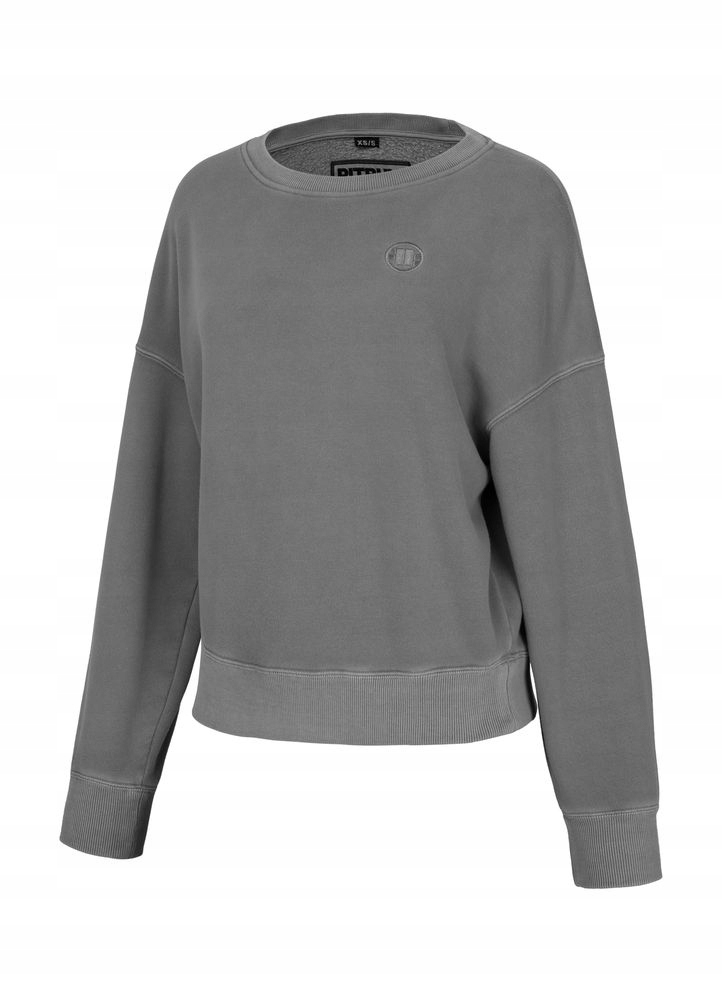 Dámská Mikina Pitbull Oversize Mikina bez kapuce Washed Manzanita Pohodlná