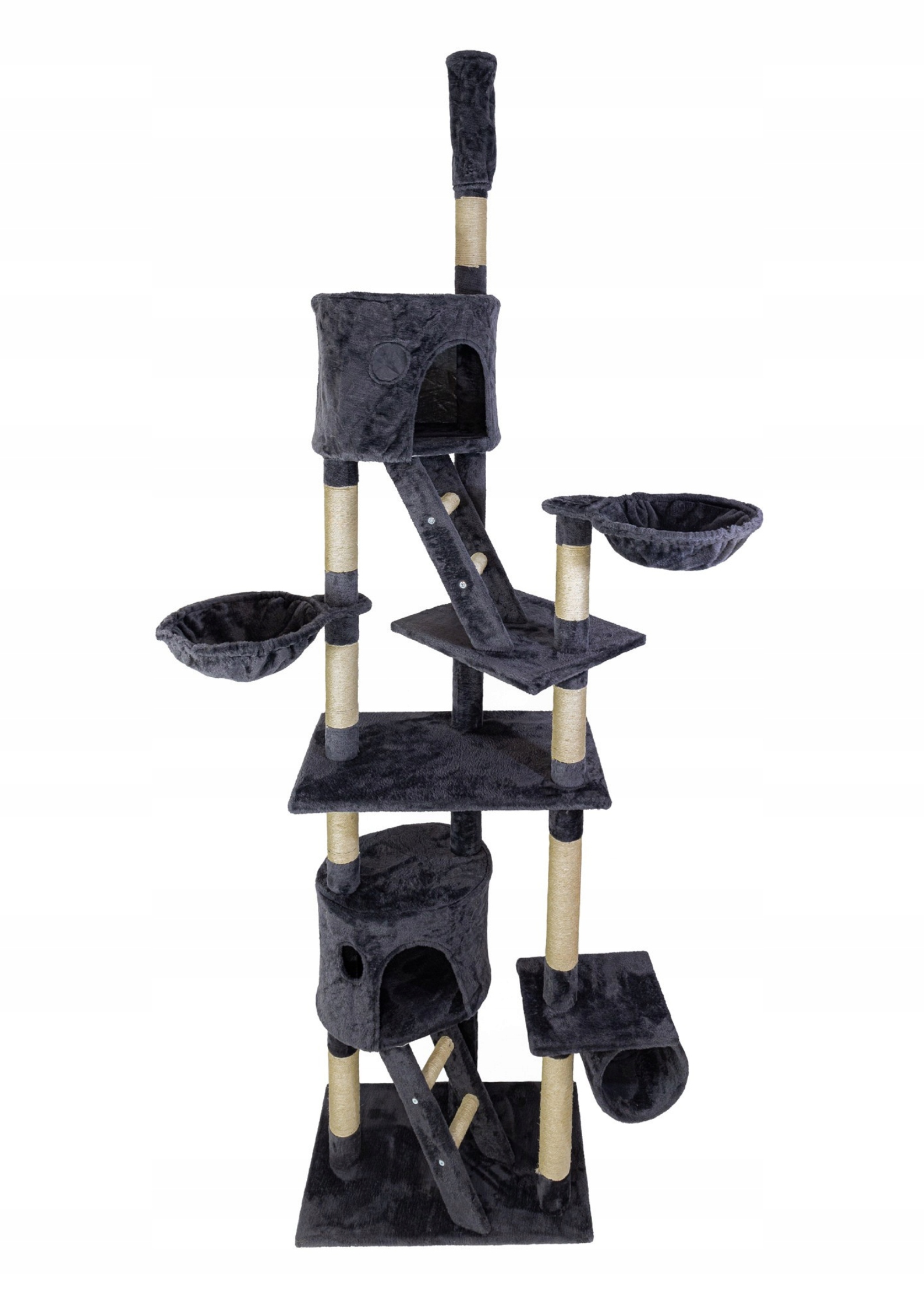 Drapak Koci Plac Zabaw Budka Drabinka Tunel Hamak