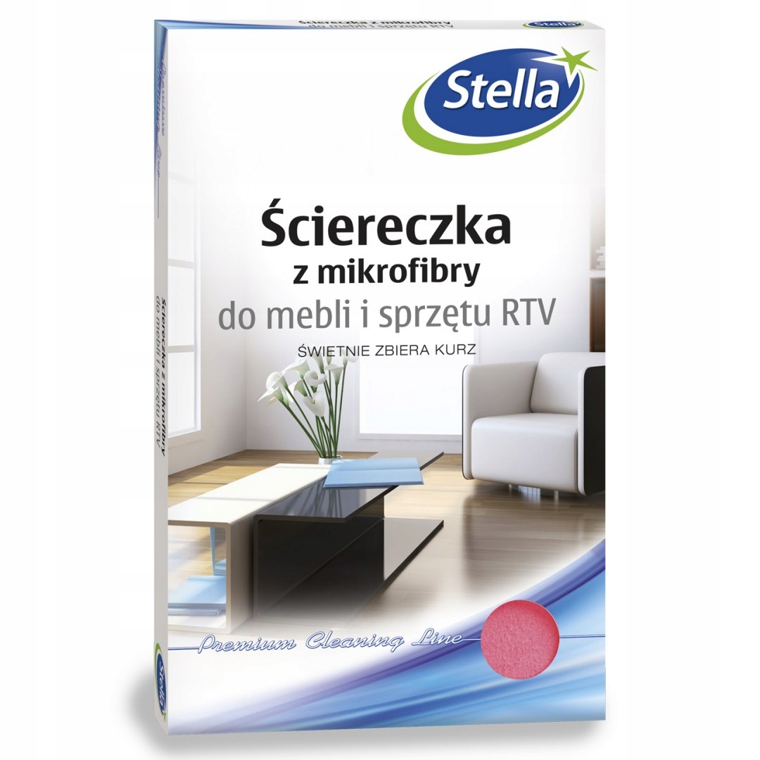 

Ściereczka z mikrofibry do mebli i sprzętu Rtv