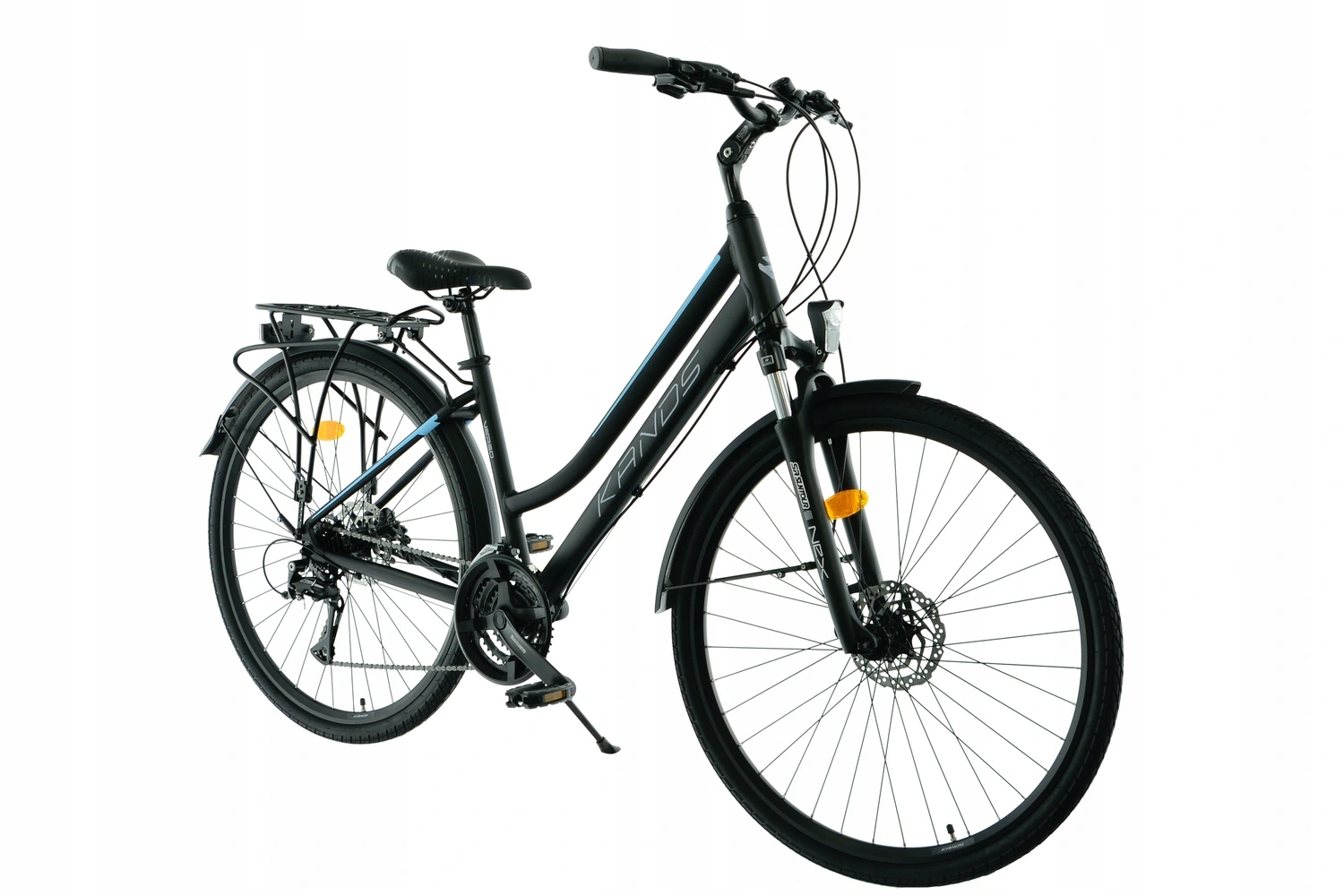 Rower trekkingowy 28 Kands Verso 1.0 Acera 3x7 czarny D17 hydr 2025