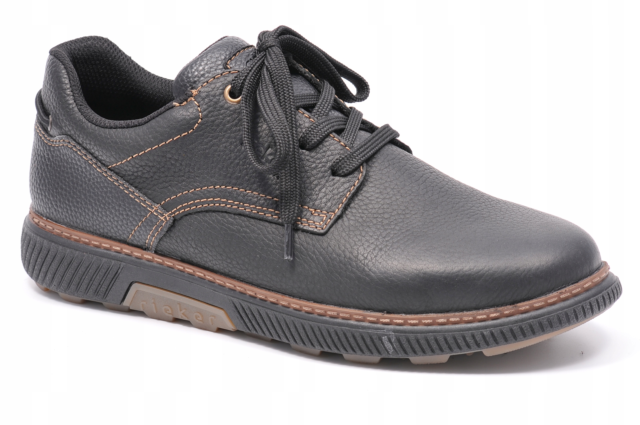 Polobotky Rieker B3313-00 Černé Velikost 42