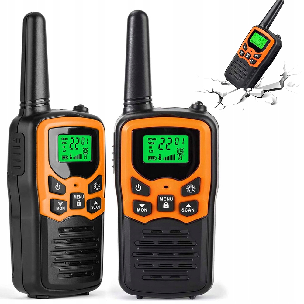 Eu Walkie Talkie Krótkofalówka Łoki Toki Latarka Usb